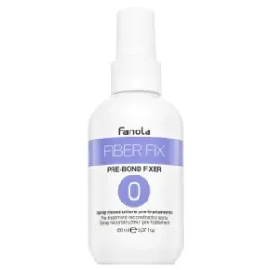 Fanola Fiber Fix Pre-Bond Fixer No.0 kräftigendes Spray ohne Spülung für gefärbtes Haar 150 ml