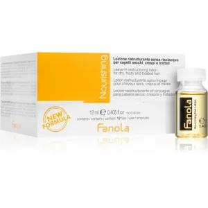Fanola Nourishing intensives feuchtigkeitsspendendes Serum für trockenes und beschädigtes Haar 12x12 ml