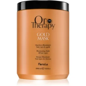 Fanola Oro Therapy Gold Mask Maske für die Haare mit 24 Karat Gold 1000 ml