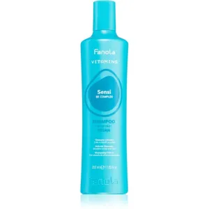 Fanola Vitamins Sensi Delicate Shampoo sanftes Reinigungsshampoo mit beruhigender Wirkung 350 ml
