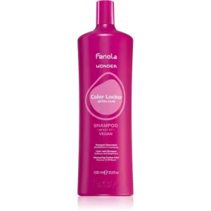 Fanola Wonder Color Locker Extra Care Shampoo Aufhellendes und stärkendes Shampoo für coloriertes Haar 1000 ml