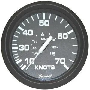 Faria Speedometer 30 MPH - Black