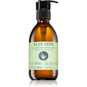 FARIBOLES Green Aloe Vera Cool Feuchtigkeitsgel für Hände und Körper 240 ml