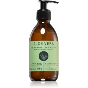 FARIBOLES Green Aloe Vera Zen Feuchtigkeitsgel für Hände und Körper 240 ml