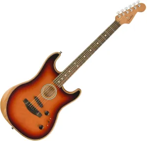 Fender American Acoustasonic Stratocaster 3-Tone Sunburst #27309