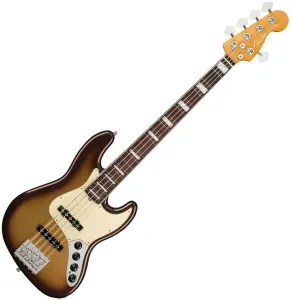 Fender American Ultra Jazz Bass V RW Mocha Burst #21762