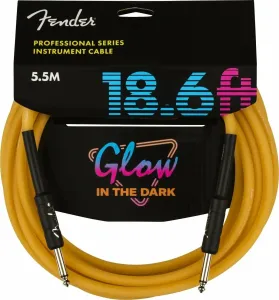 Fender Professional Glow in the Dark Orange 5,5 m Gerade Klinke - Gerade Klinke