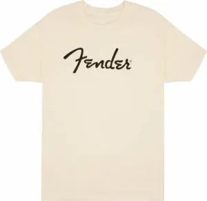 Fender T-Shirt Spaghetti Logo L Olympic White