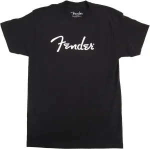 Fender T-Shirt Spaghetti Logo Black M