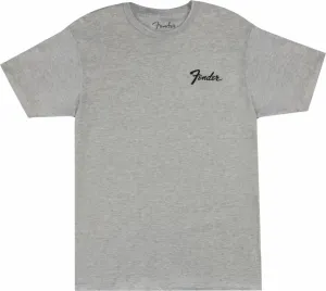 Fender T-Shirt Transition Logo Tee Unisex Athletic Gray XL