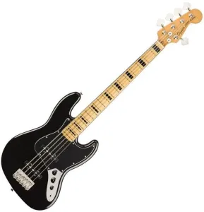 Fender Squier Classic Vibe '70s Jazz Bass V MN Schwarz