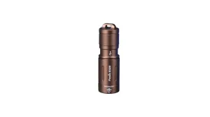 Mini-Taschenlampe Fenix E02R – braun