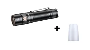 Fenix E35R Wiederaufladbare Taschenlampe und AOD-S V2.0 Weißer Diffusor Set