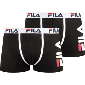 Fila BOXER 2-PACK M Boxershorts, schwarz, größe M
