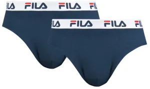 Fila FU5015 Man Brief 2-Pack Navy XL Fitness Unterwäsche