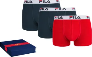 Fila BOXER 3 PIECES IN A GIFTBOX Boxershorts, dunkelblau, größe XL