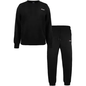 Fila IN COTTON BRUSHED FLEECE Damen Pyjama, schwarz, größe XL