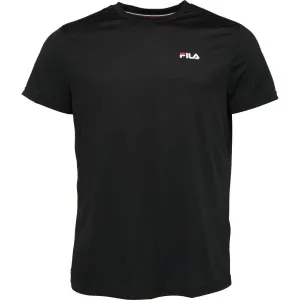 Fila T-SHIRT LOGO SMALL Herrenshirt, schwarz, größe L