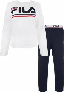 Fila FPW4105 Woman Pyjamas White/Blue S Fitness Unterwäsche