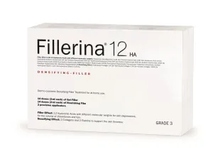Fillerina Densifying Filler Grade 3 Gesichtspflege zum Auffüllen der Falten 2x30 ml