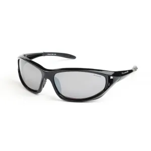 Finmark FNKX1801 Sportliche Sonnenbrille, schwarz, größe os