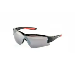 Finmark FNKX2228 Sportliche Sonnenbrille, schwarz, größe os
