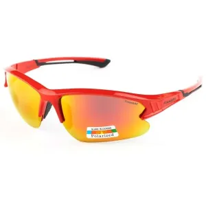 Finmark FNKX2310 Sonnenbrille mit polarisierenden Gläsern, rot, größe os