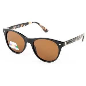 Finmark F2302 Sonnenbrille mit polarisierenden Gläsern, schwarz, größe os