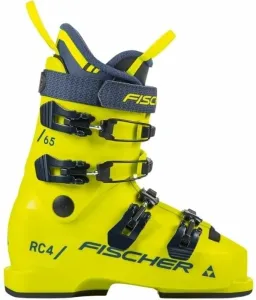 Fischer RC4 65 JR Kinder Skischuhe, gelb, größe 22.5