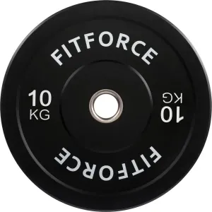 Fitforce PLRO 10 KG x 50 MM Gewichtsscheibe, schwarz, größe 10 KG