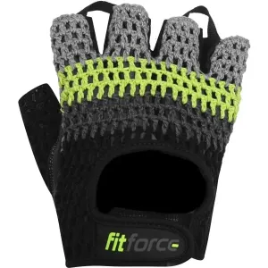 Fitforce KRYPTO Fitness Handschuhe, schwarz, größe L
