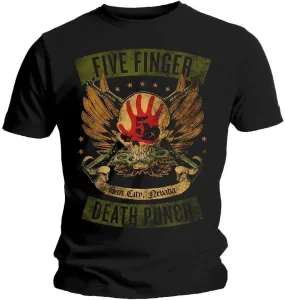 Five Finger Death Punch T-Shirt Unisex Locked & Loaded Black XL #22722