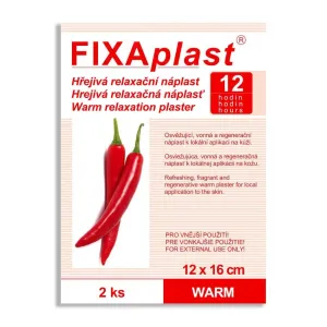 FIXAplast Capsaicin Wärmepflaster WARM 12 x 16 cm 2 Stück