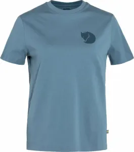 Fjällräven Fox Boxy Logo Tee W Dawn Blue L Outdoor T-Shirt