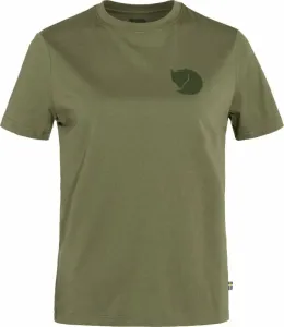 Fjällräven Fox Boxy Logo Tee W Green M Outdoor T-Shirt