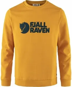 Fjällräven Logo Sweater M Mustard Yellow XS Outdoor Hoodie