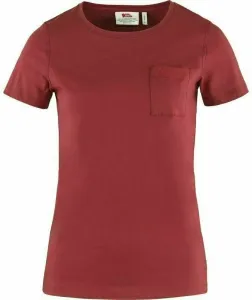 Fjällräven W Övik Raspberry Red L Outdoor T-Shirt