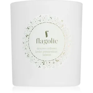 Flagolie White Label Cedar Tree, Orange Blossom, Jasmine Duftkerze 150 g