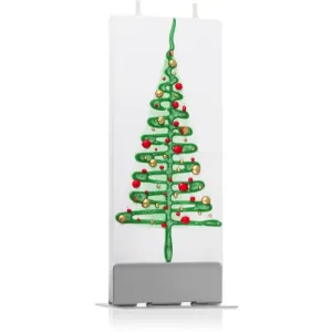 Flatyz Holiday Green Christmas Tree kerze 6x15 cm