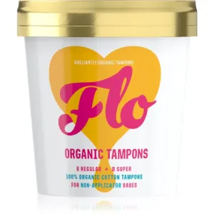 FLO Organic Tampons Tampons 16 St