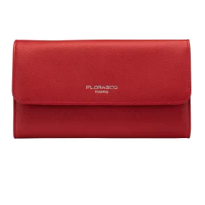 FLORA & CO Damenbrieftasche K1218 Rouge