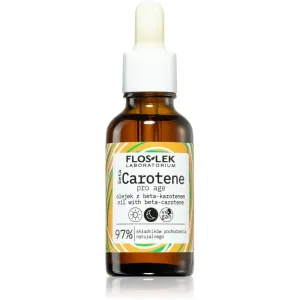 FlosLek Laboratorium Beta Carotene nährendes Öl-Serum zur Festigung der Haut 30 ml