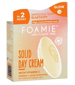 Foamie Feste aufhellende Hautcreme Energy Glow (Solid Day Cream) 35 g