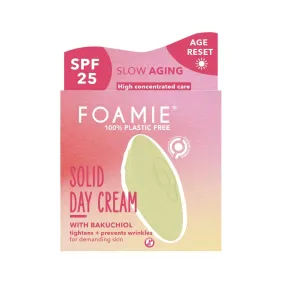 Foamie Solid Day Cream Age Reset Tagescreme gegen Hautalterung mit UV Faktor 35 g