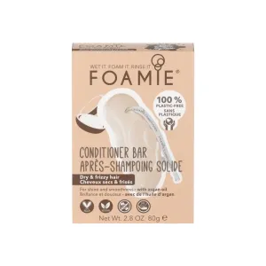 Foamie Solider Conditioner für trockenes und lockiges Haar Kiss Me Argan (Conditioner Bar) 80 g