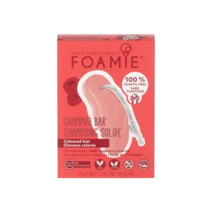 Foamie The Berry Best Organisches Shampoo als Waschstück für gefärbtes Haar 80 g