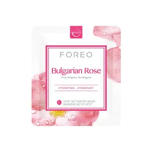 Foreo Feuchtigkeitsspendende Gesichtsmaske Bulgarian Rose (Hydrating Mask) 6 x 6 g