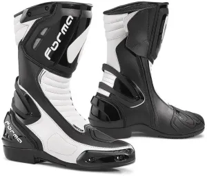 Forma Boots Freccia Black/White 43 Motorradstiefel