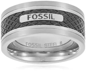 Fossil Modischer Stahlring JF00888040 57 mm