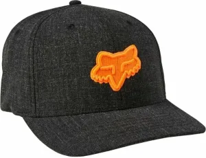 FOX Transposition Flexfit Hat Black/Orange L/XL Kappe